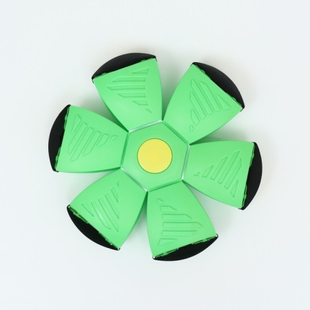 Ball - Frisby for dogs "UFO" green, 16 cm-3