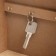 Keywood tree 6 hooks "Key from the house" openwork 21x6.9x26.5 cm