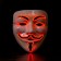 Carnival mask "Guy Fox", light