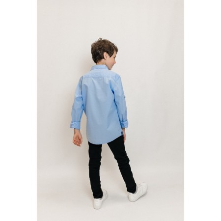 Surchachka upper for ISee boys, height 110-116 cm, blue color-8