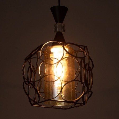 Lamp Bayerlux 2755/1 E27 40W Black 21x21x35-135 cm-3