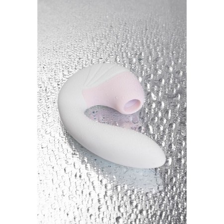 Satispyer Supernova vibrator, with a vacuum-wave stimulant, 16.9 cm, silicone, white color-5