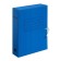 Archival folder with caligrata ties, micro -fraud, 70 mm, up to 700 l, blue