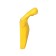 Furniture hook Cappio Giraffe, two -rod, yellow