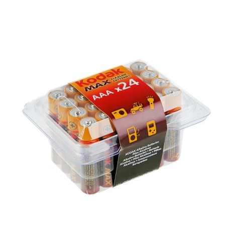 Alkalin battery Kodak Max, AAA, LR03-24BOX, 1.5V, boxing, 24 pcs.-3
