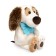 BABY BABY soft toy, with a blue bow in polka dots, 20 cm