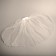 Fata "Flower", milk-white, 40 cm, polyester