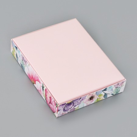 Folding box for 12 sweets without a window "for you", 19 x 15 x 3.6 cm. Confectionery packaging-5