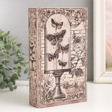 Safe-book wood to the leatherette 