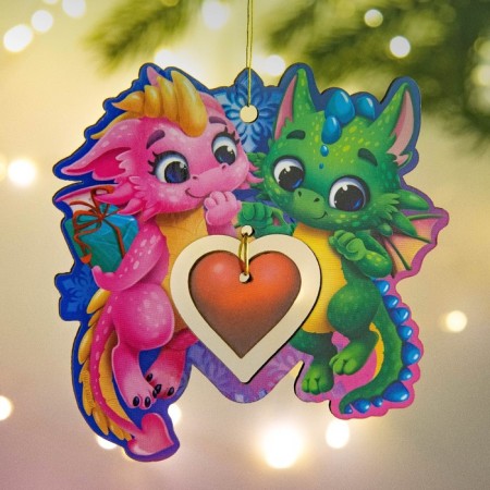Suspension on the Christmas tree "New Year Mix"-4