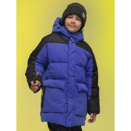 Jacket for boys, height 98 cm, purple color