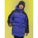 Jacket for boys, height 98 cm, purple color