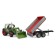 Tractor Bruder Fendt Vario 211 with trailer and loader