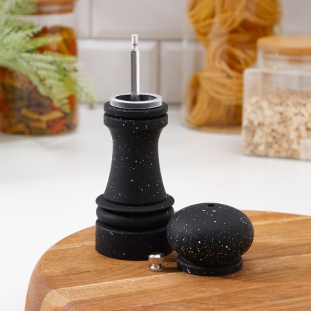 Mill for spices of the share "marshmallow", 16 × 5.5 cm, ceramic mechanism, color black tree-2