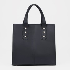 Bag Female Tout with zipper, black color