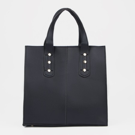 Bag Female Tout with zipper, black color
