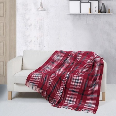 Blanket, size 130x170 cm, red color