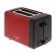 Toster Bosch TAT4P424, 970 W, 6 frying modes, 2 toasts, red-black