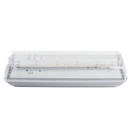 Emergency lamp Feron EM101, IP65, LED, 2 W, 340x110x80 mm, white color