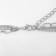 Pendant "chain" medallion, heart, color silver, 45cm