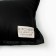 Ethel pillow, 45x45+1 cm, black, 100% cotton
