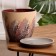 Pot floral painting beige Crocus No. 3, 2.3 l, D - 17.7 cm