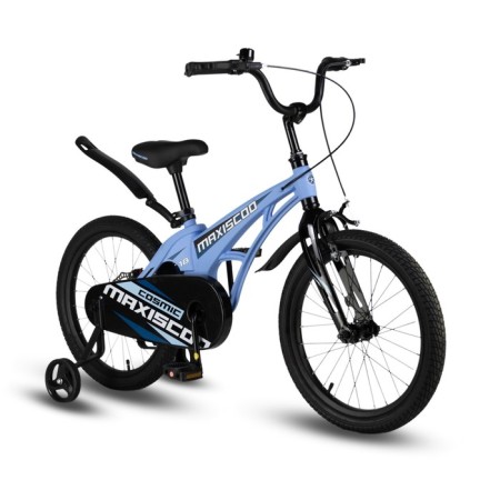 Bicycle 18 ’’ maxiscoo cosmic standard, color of sky blue matte-1