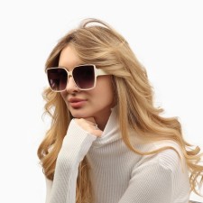 Очки солнцезащитные "OneSun", uv 400, дужка 14.5 см, ширина 14 см, линза 5.4 х 6 см