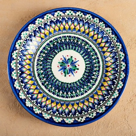 Largan Rishtan ceramics "Patterns", 27 cm-1
