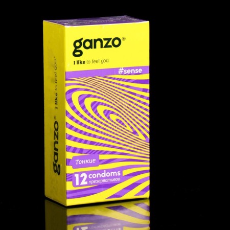 Ganzo condoms, thin, 12 pcs.-6