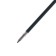 Ballic shaft 0.7 mm, on an oil basis, transparent, 140 mm housing, red ink red