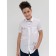 Surchachka upper for boys, height 128 cm, white color