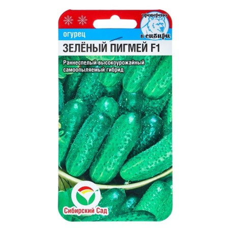 Cucumber seeds "Green PigMAY", F1, 7 pcs.