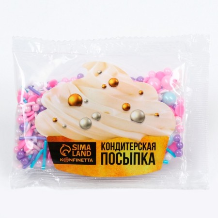 Sugar confectionery: pink, white, blue, 25 g.-1