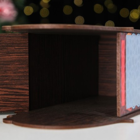 Box for sweets "Nutcracker", with a bilateral lid, 20 x 13.5 x 8 cm-3