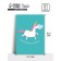 Postcard for every day "Unicorn" 7.5 × 10.5 cm