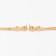 Hanging Earrings "Falls" Aiva, Color Gold, 10cm