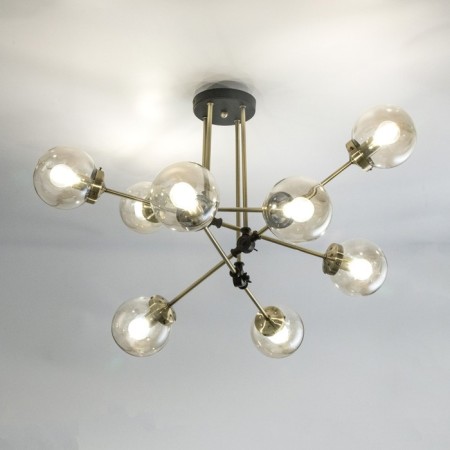 Cutilux Cutilux chandelier CL105185 85x85x50 cm, 5x40W, E14, brown color-5