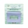 Solomeya hair crab, made of natural wheat, square, blue color