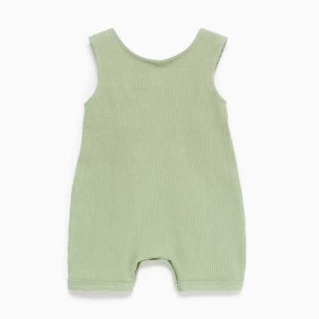 Set: T-shirt and overalls crumb I am Basic Line, height 74-80 cm, green-10
