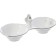 Double Constance Solonka, decor "Gray ornament, platinum layout"