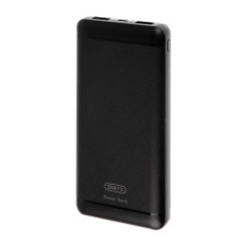 Внешний аккумулятор BYZ W3, 10000 мАч,  2 USB, 1 Type-C, 2.1 А, PD, чёрный