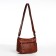 Cross-Bodi Bag on a zipper, brown color