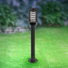 Lamp Garden Era E27, IP54, 60W, 140x850 mm, black