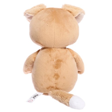 Soft toy "dog Mike", coffee color, 25 cm-2