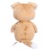 Soft toy "dog Mike", coffee color, 25 cm