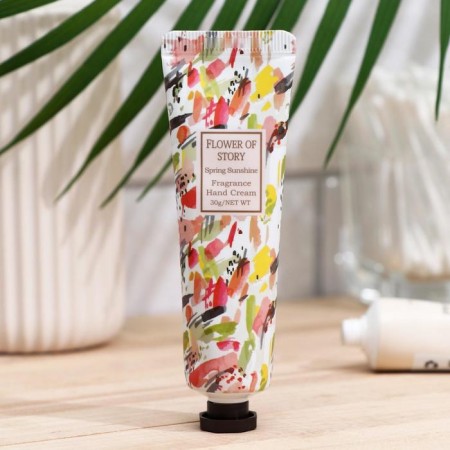 Hand cream "Sunflower, sage, grapefruit" moisturizer, 30 ml