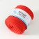 Knitted yarn secondary 90% cotton, 10% p/e, 100m/450 ± 50 g (carrot red)