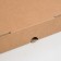 Pizza box, brown, 33 x 33 x 4 cm