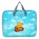 Folder with A4+handles, 360 x 290 x 70 mm, textile, Erichkrause Capybara Travel 60237